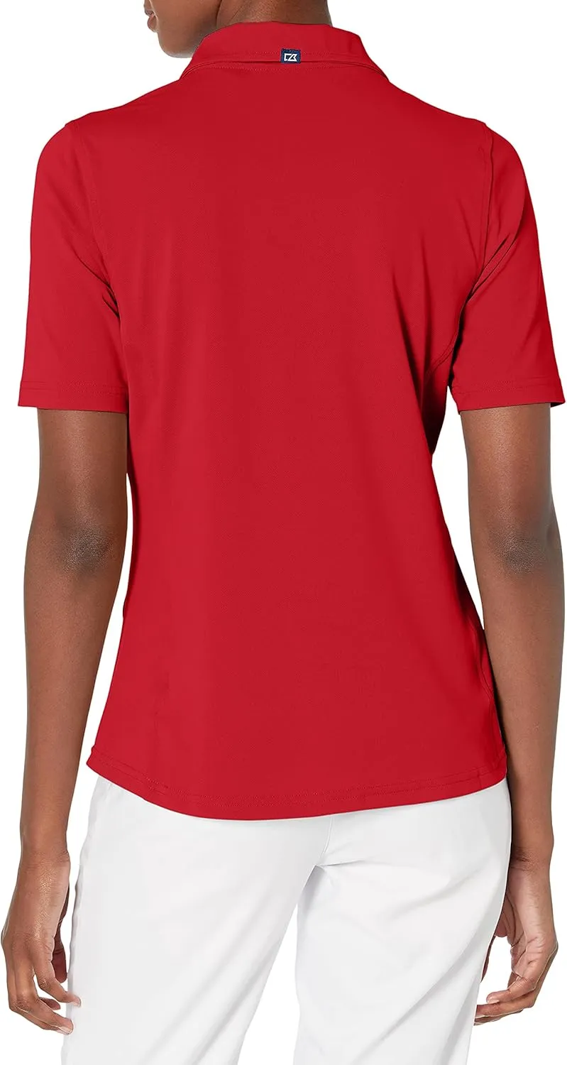 Cutter & Buck Women's Short Sleeve Virtue Eco Pique Recycled Polo Shirt