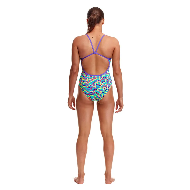 Funkita - Mint Strips - Ladies Single Strap One Piece