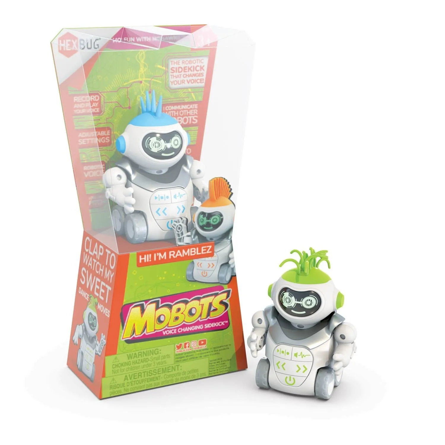 HEXBUG Mobots Ramblez Blue Assorted Styles