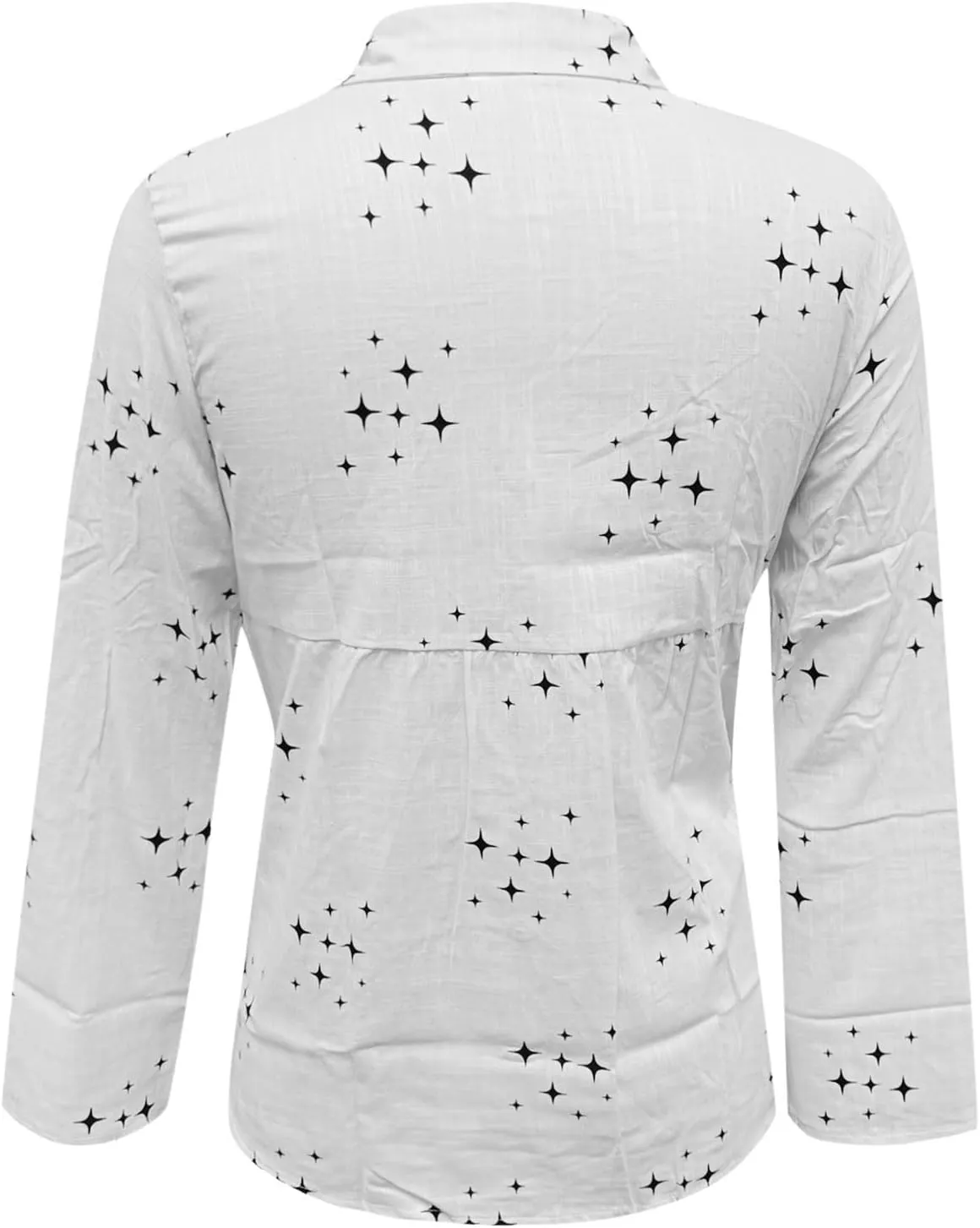 Linen Cotton Womens Short Sleeve Shirts Long Sleeves T Shirt Blouse Tops Spring Tops for Women Oversized Button Down
