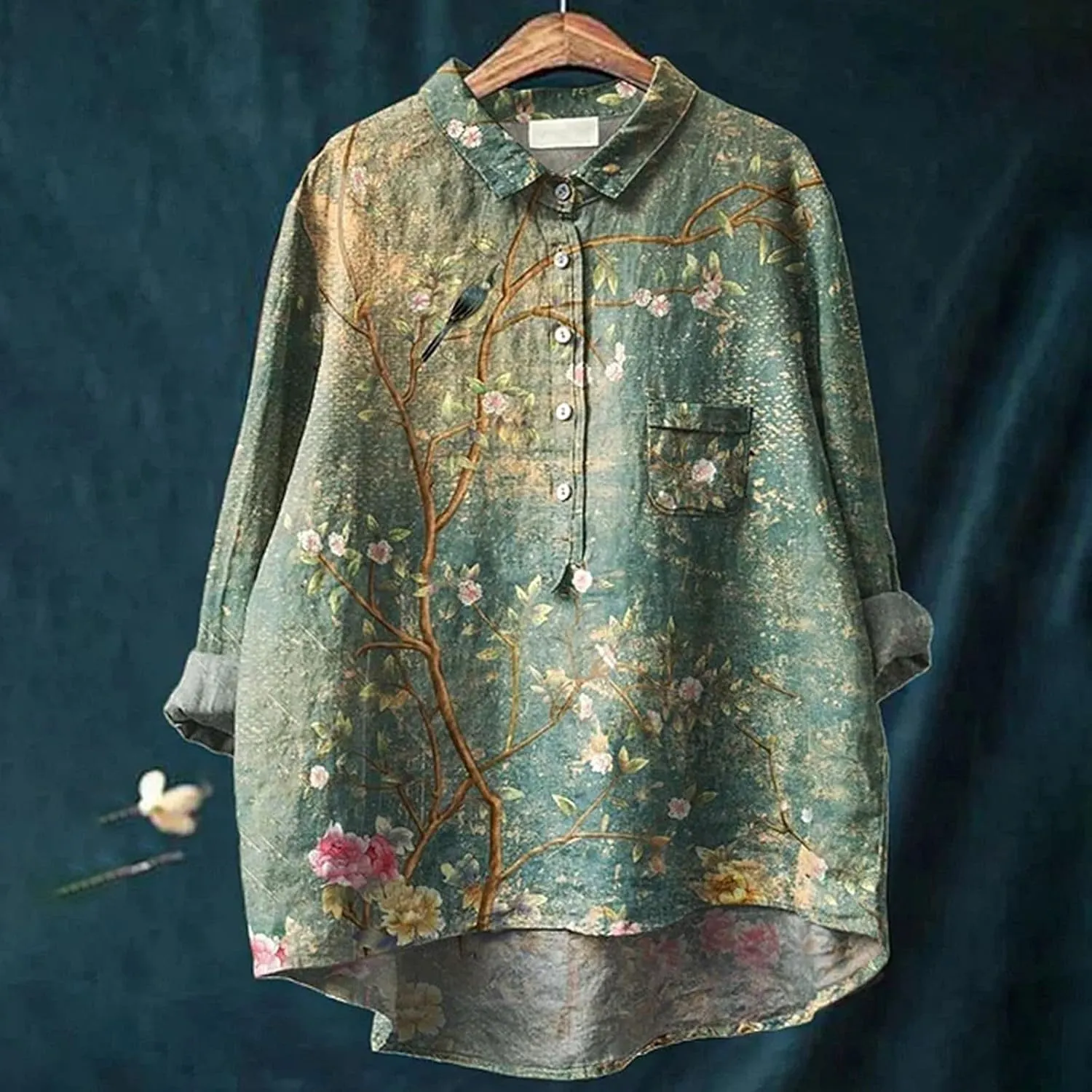 Linen Cotton Womens Short Sleeve Shirts Loose Fit Tee Tops Lapel Neck Button Blouses Long Spring Tops for Women 2025