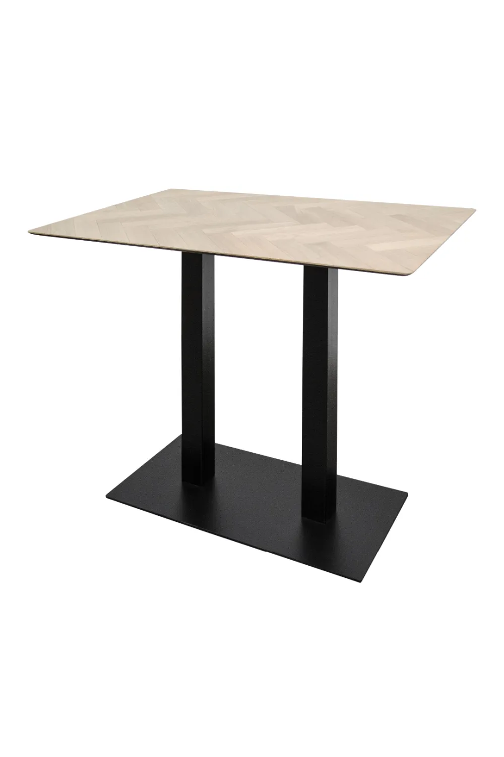 Natural Oak Bar Table | Versmissen Herringbone