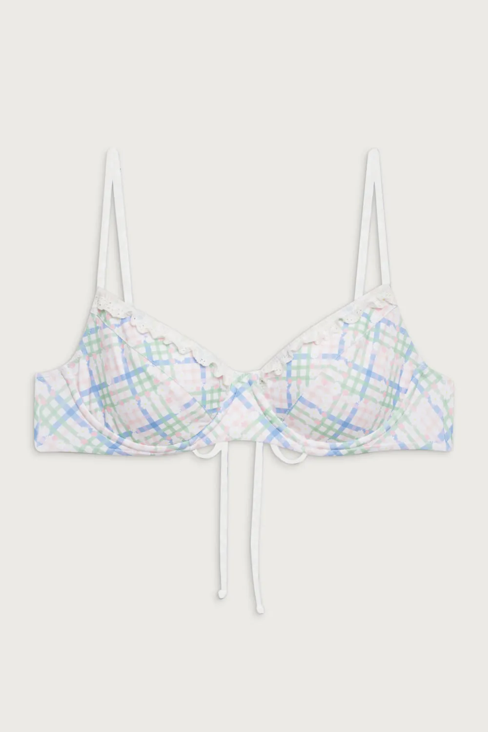 x DJERF AVENUE Matilda Underwire Bikini Top - Cottage Meadow